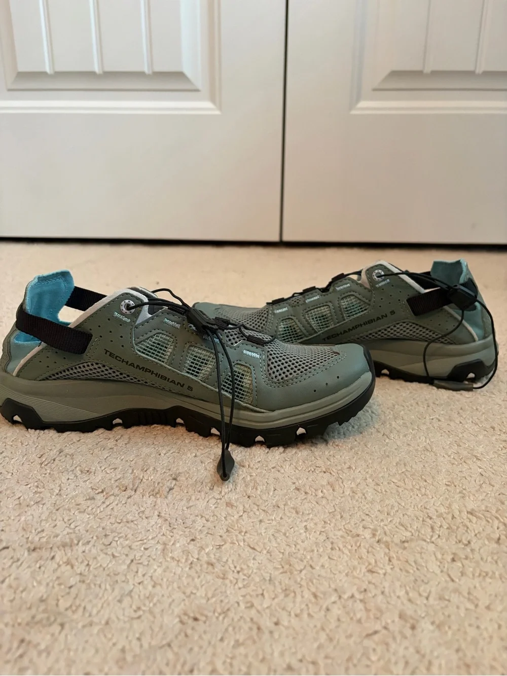 Salomon Techamphibian 5 Women's Water Shoes Laurel Wreath Size 6